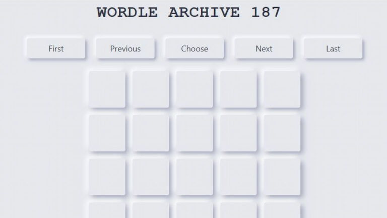 How to play old Wordle games Remembrance of Wordles Past How to play old Wordle games Remembrance of Wordles Past
