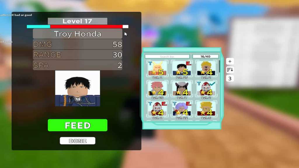 Characters Ranking of Roblox All Star Tower Defense 