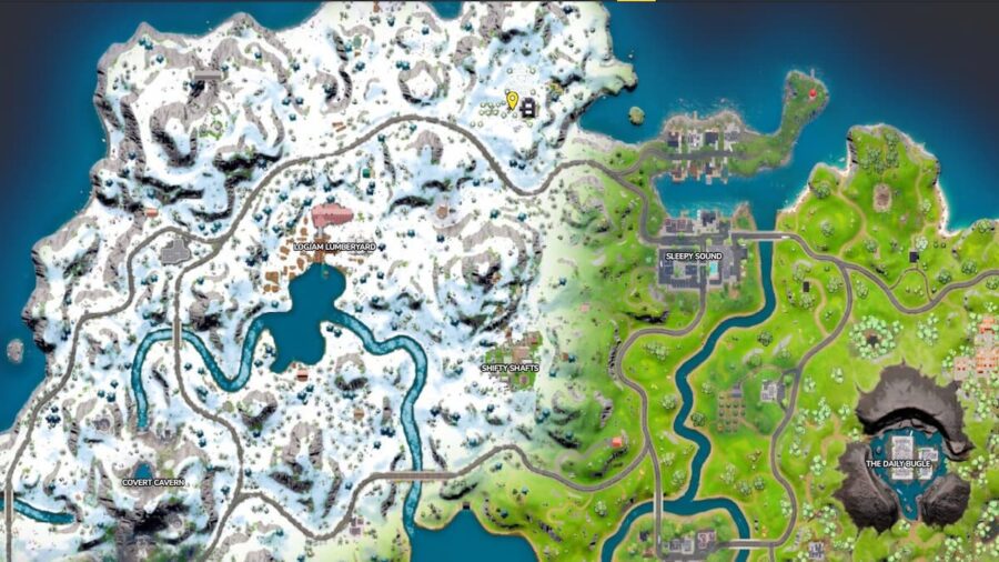 Where is the Shell or High Water landmark in Fortnite Chapter 3? - Pro ...