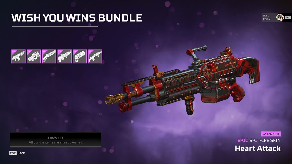 All Lunar New Year Sale 2022 Legend skins and bundle deals in Apex ...