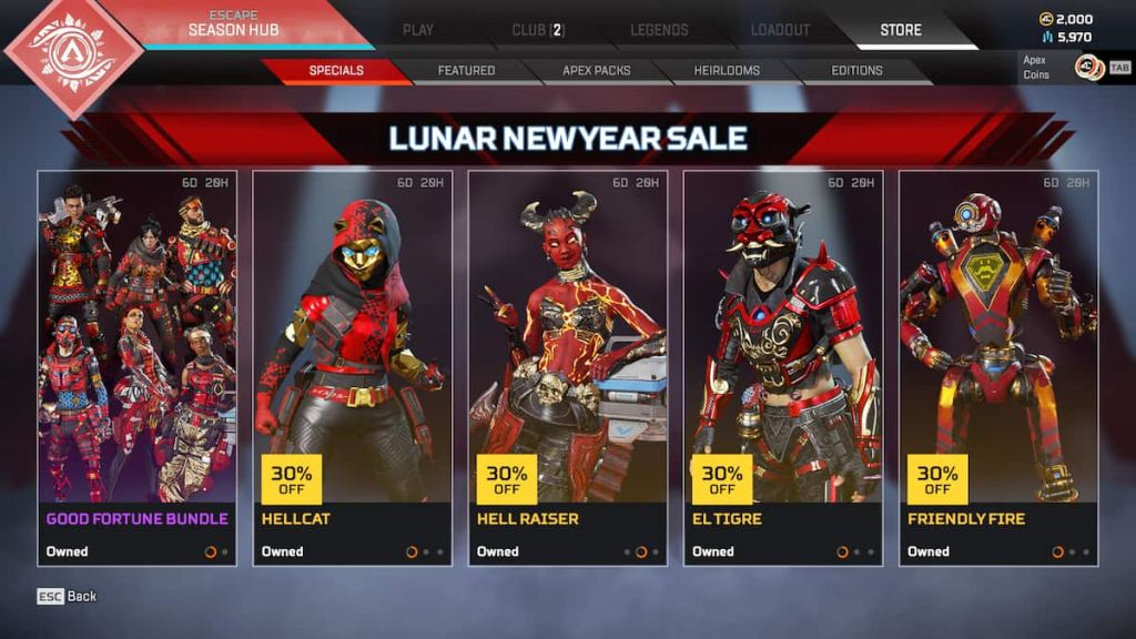 Lunar New Year Sale 2022