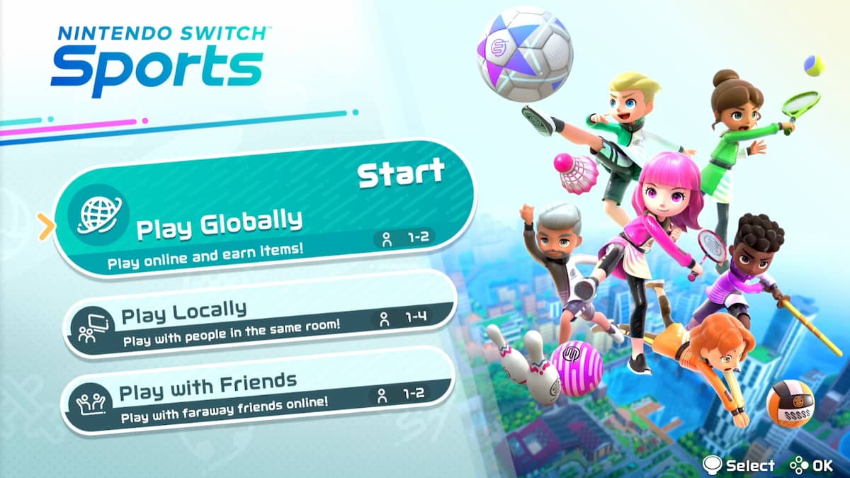 What sports are included in Nintendo Switch Sports? - Pro Game 