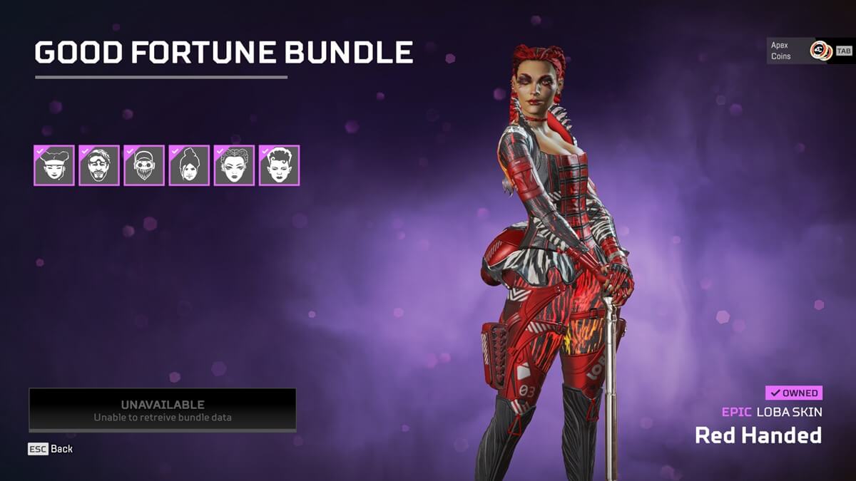 All Lunar New Year Sale 2022 Legend Skins And Bundle Deals In Apex ...