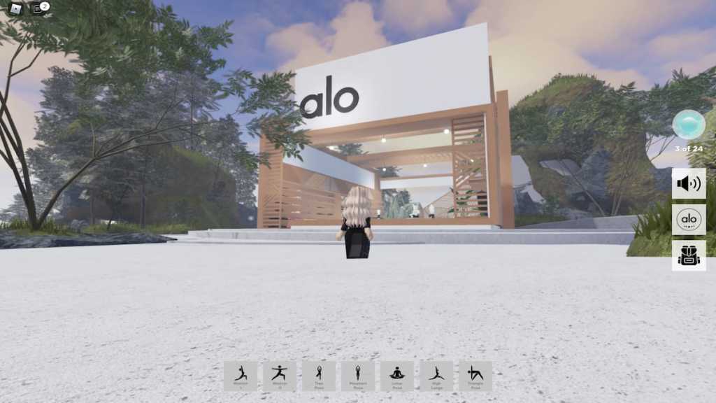 Alo Yoga Pose - Lotus Position's Code & Price - RblxTrade