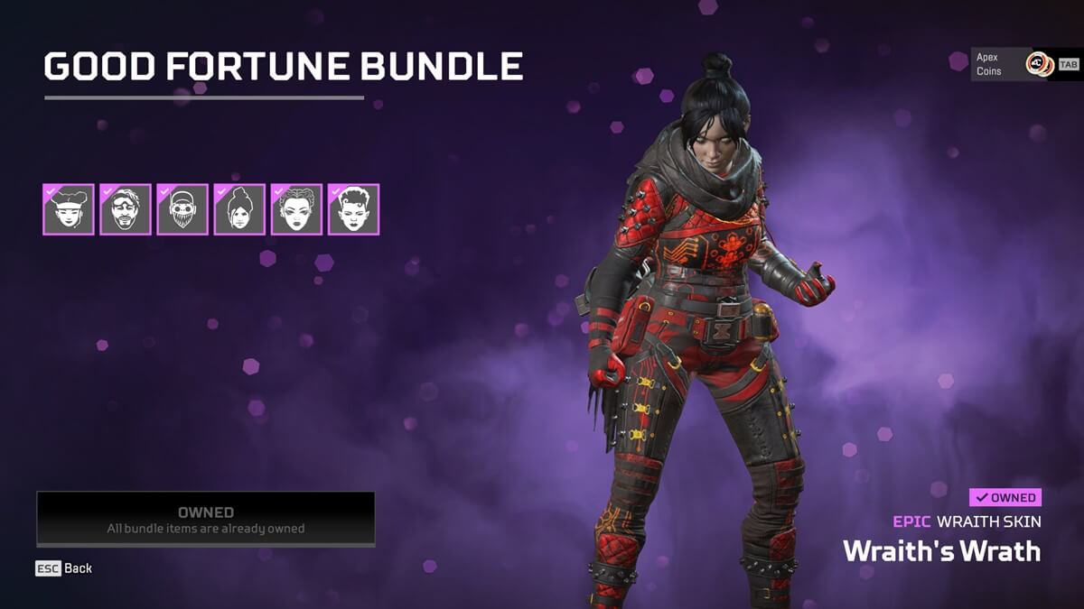 All Lunar New Year Sale 2022 Legend skins and bundle deals in Apex ...
