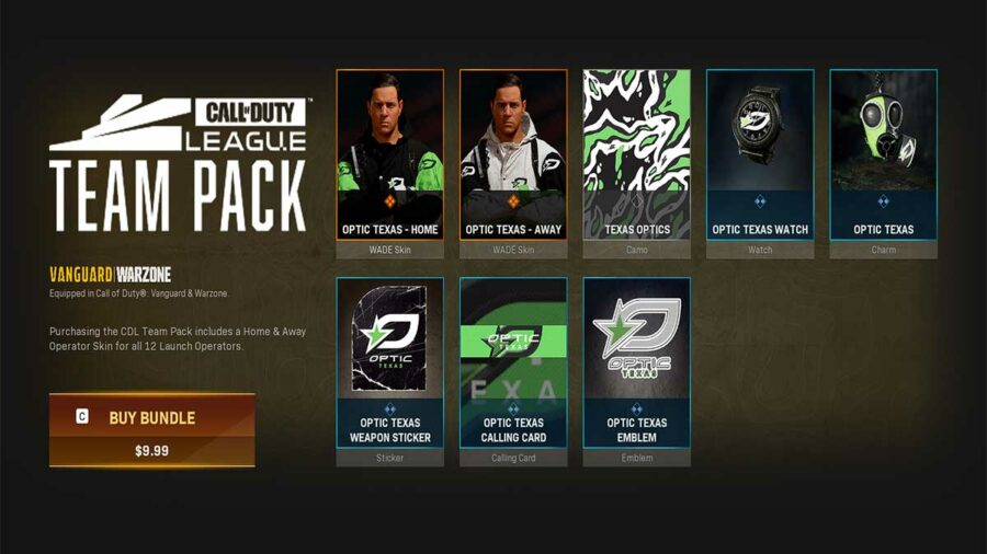 Optic Texas CDL Pack
