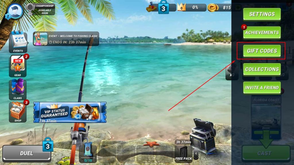 Fishing Clash Gift Code 12th October 2022 (IOS/Android)