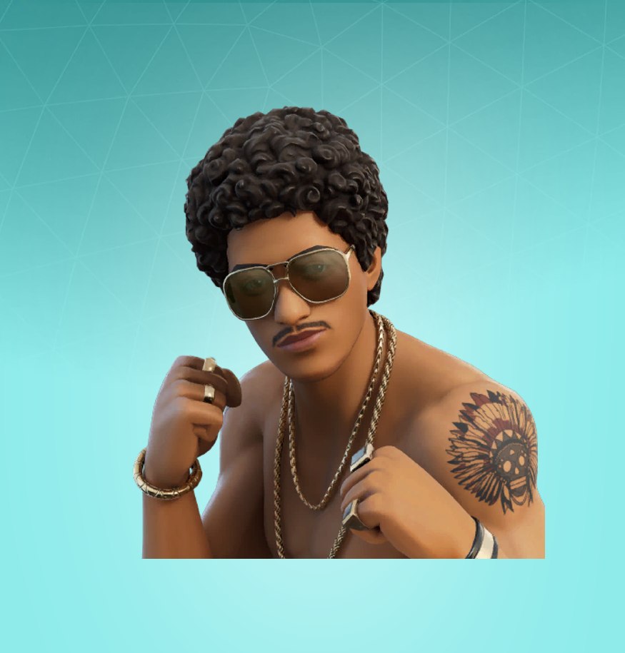 Fortnite Bruno Mars Skin Character, PNG, Images Pro Game Guides