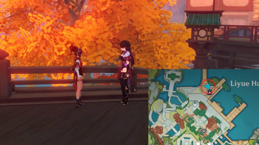 All Liyue character locations during Lantern Rite in Genshin Impact