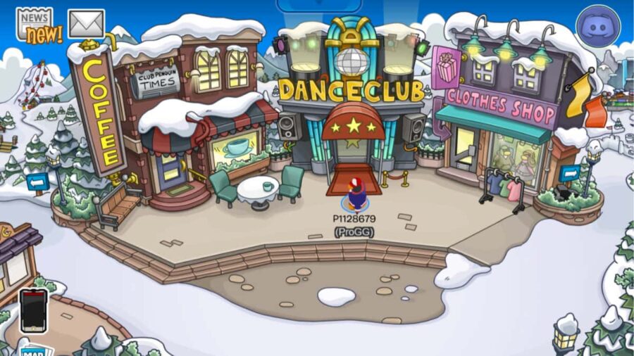 New Club Penguin gameplay
