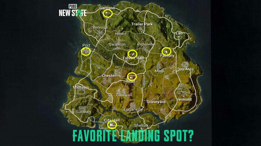 6 Best Drop Locations in PUBG Troi Map Pro Game Guides