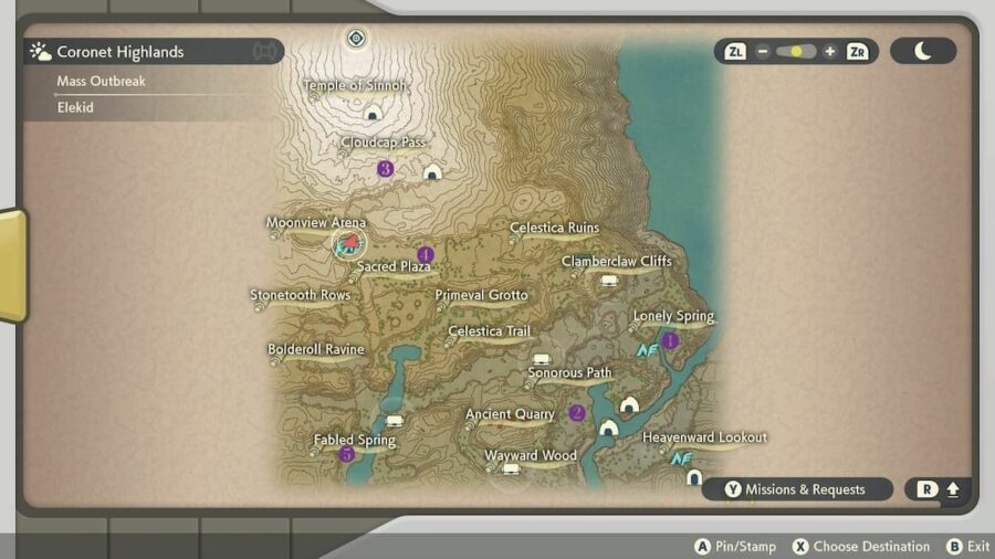 Every rare Pokémon location by region in Pokémon Legends Arceus Pro