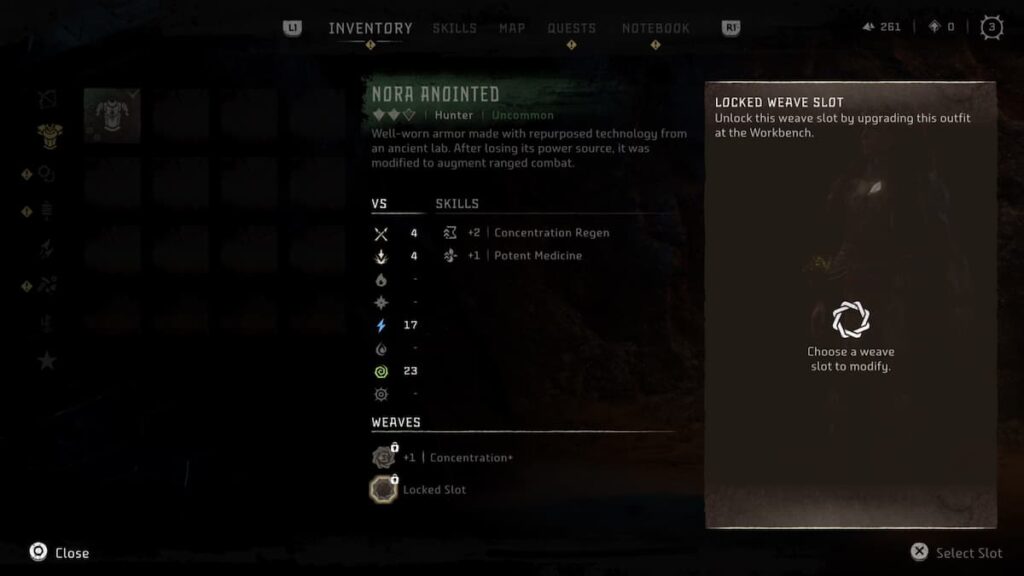 How to apply Outfit Weaves in Horizon Forbidden West Pro Game Guides