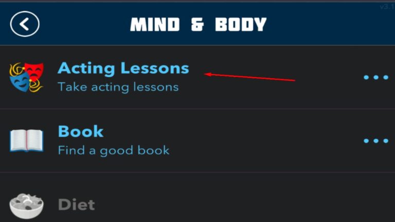How to take acting lessons in BitLife - The Hiu