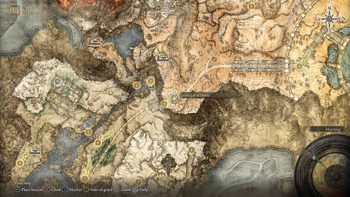 How To Activate The Grand Lift Of Dectus In Elden Ring Pro Game Guides   Elden Ring Grand Lift Of Dectus Map Location 