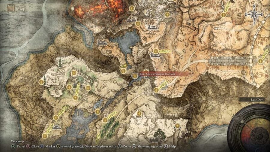 How To Defeat Magma Wrym Makar In Elden Ring Thehiu   Elden Ring Magma Wyrm Makar Map Location 900x506 