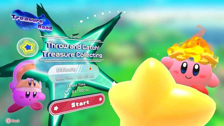 How to complete the Cutter Treasure Road stage in Kirby and the ...