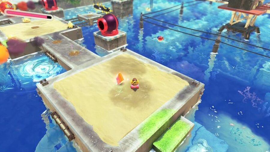 Where to find all hidden Waddle Dees in Concrete Isles Kirby and the