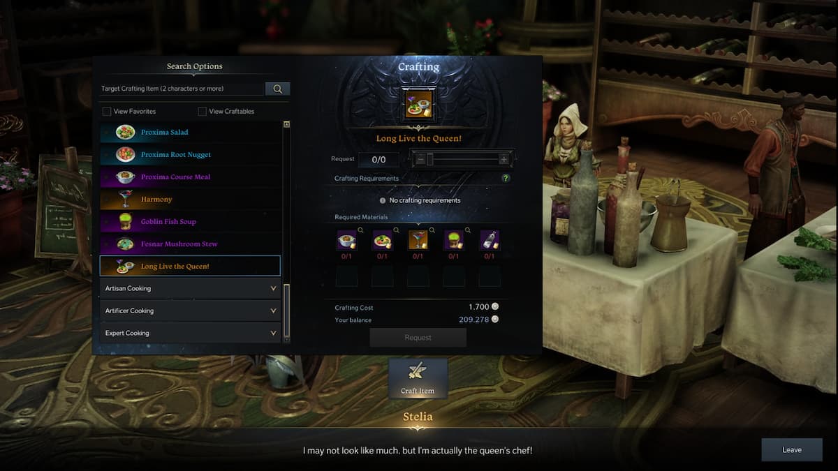 How to craft Long Live the Queen! in Lost Ark Pro Game Guides