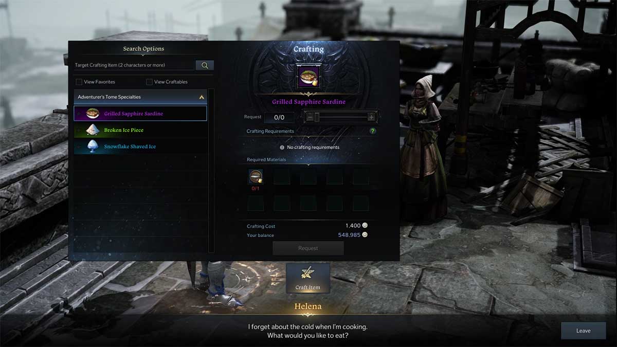 Where to find Grilled Sapphire Sardine in Lost Ark Pro Game Guides