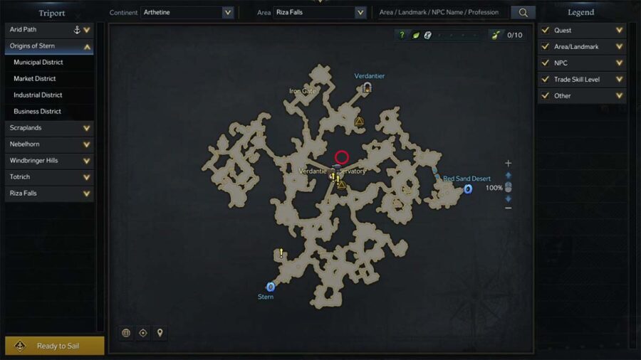 All Vista locations in Arthetine in Lost Ark Pro Game Guides