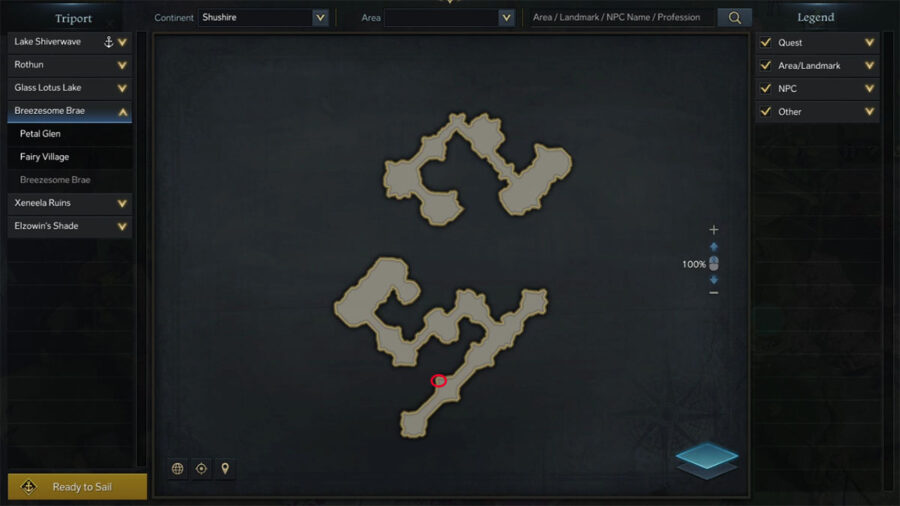 All Vista locations in Shushire in Lost Ark Pro Game Guides