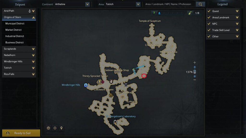 All monster locations in Arthetine in Lost Ark Pro Game Guides