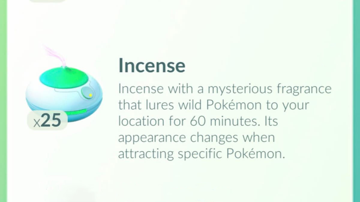 How to fix Pokémon Go Incense not working bug (2022) Pro Game Guides