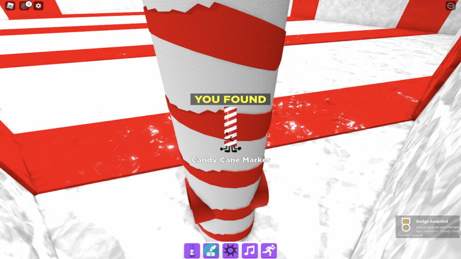 How to get the Candy Cane Marker in Roblox Find the Markers Pro Game