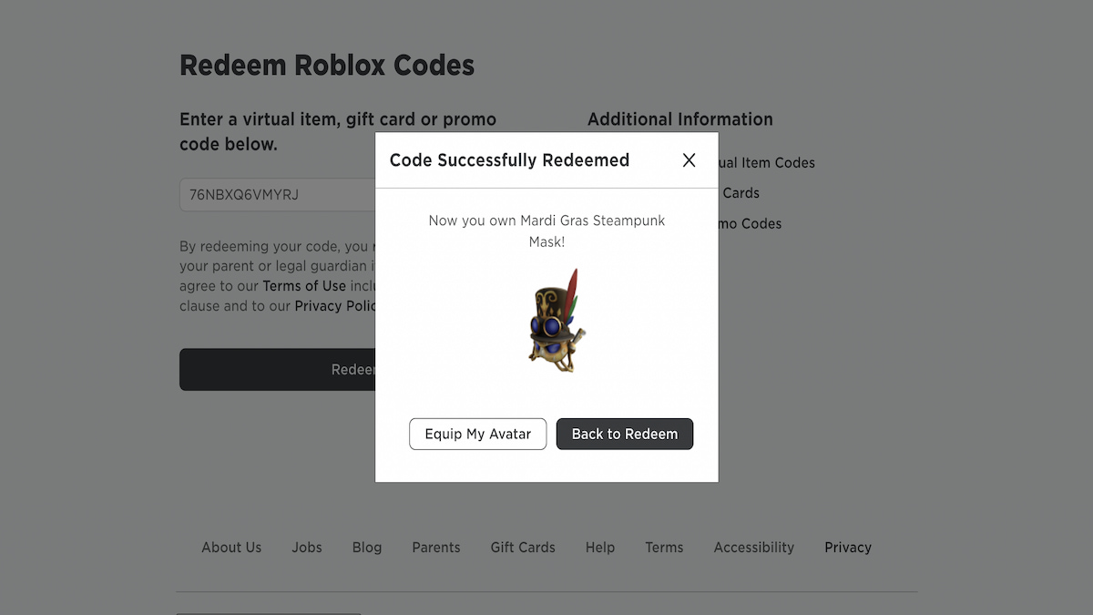 How to get the Mardi Gras Steampunk Mask accessory in Roblox - Pro Game ...