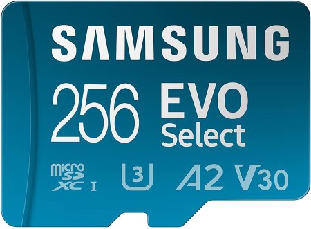 Samsung EVO Select 256GB Micro SD Card - Best Steam Deck Expandable Storage