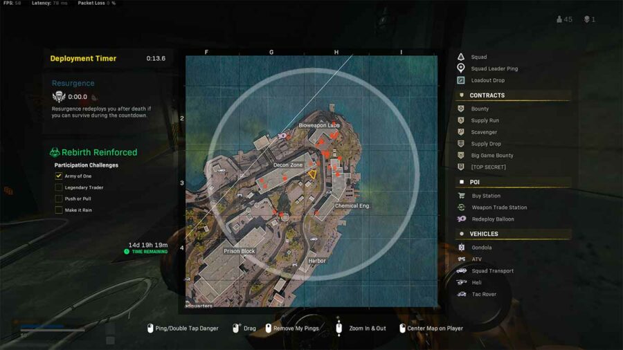 All Weapon Blueprint Locations on Rebirth Island in Call of Duty