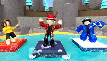 Roblox Cursed Islands characters dancing