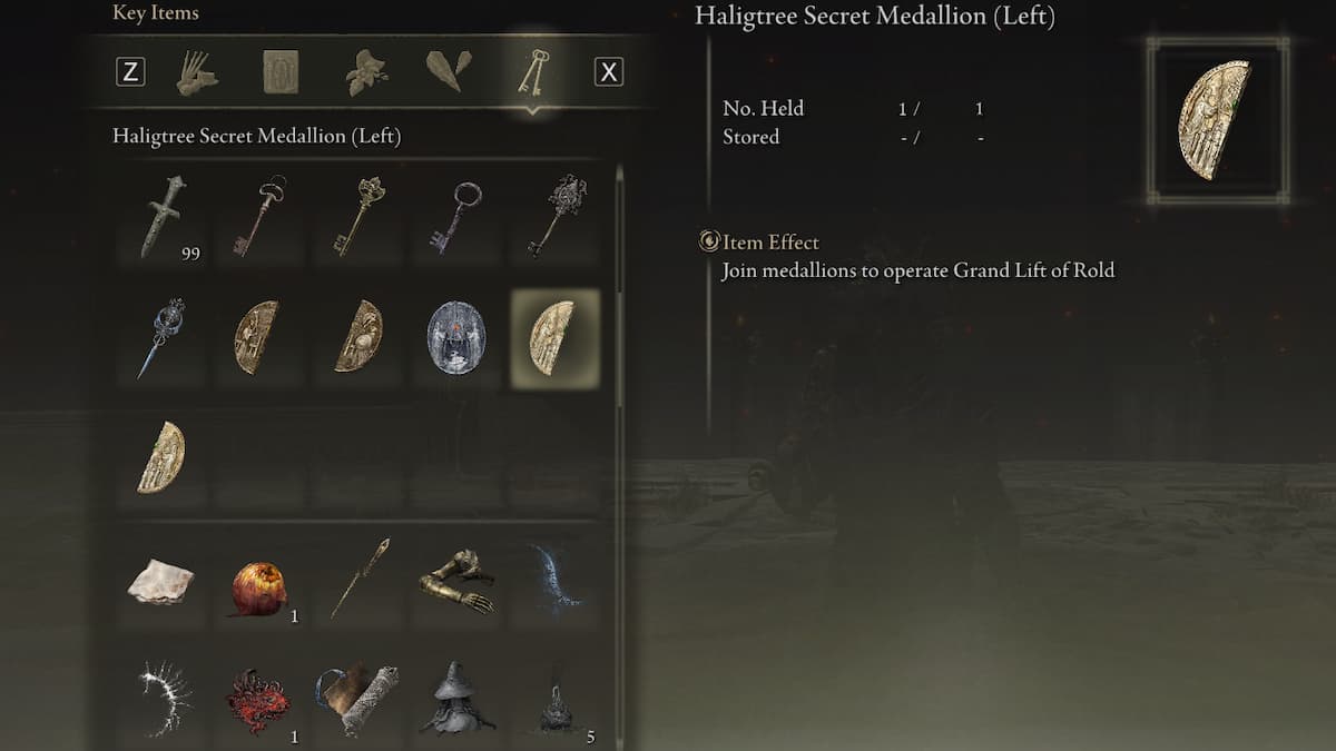How to get the secret medallion to use at Grand Lift Rold in Elden Ring