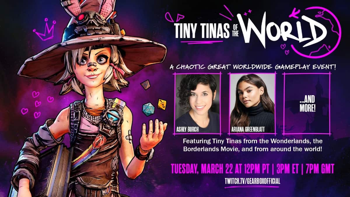 Gearbox announces 'Tiny Tinas of the World' show for March 22 Pro