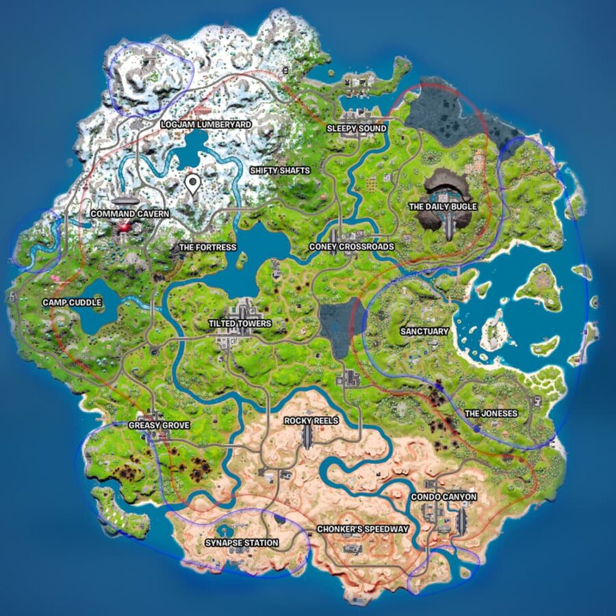 Where is The Fortress in Fortnite Chapter 3 Season 2 - Pro Game Guides