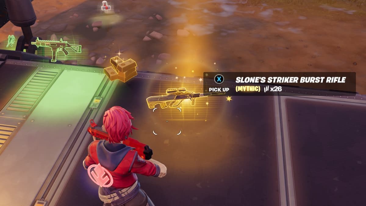 How to get Slone's Striker Burst Rifle in Fortnite Chapter 3 Season 2 ...