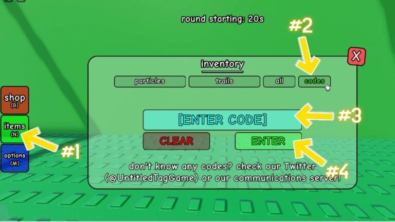 Roblox Untitled Tag Game Codes (August 2022) - Pro Game Guides