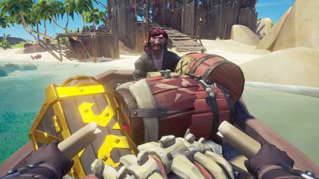 Where to sell crates and gunpowder barrels in sea of thieves pro game