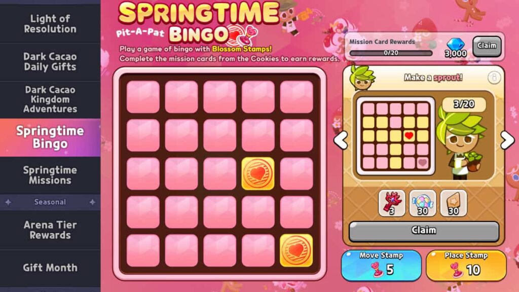 Спринг тайм. Cookie Run Бинго. Springtime Bingo cookie Run Kingdom решение. Springtime Bingo cookie Run гайд. Бинго Весна.