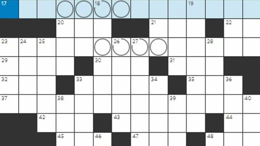 Central part crossword puzzle help The Hiu