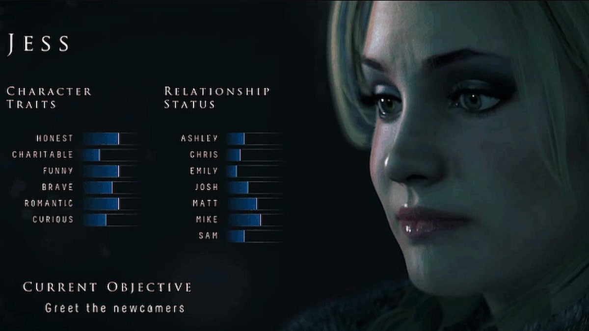 All Playable Characters In Until Dawn Ranked Pro Game Guides   All Playable Characters In Until Dawn Ranked Jess 