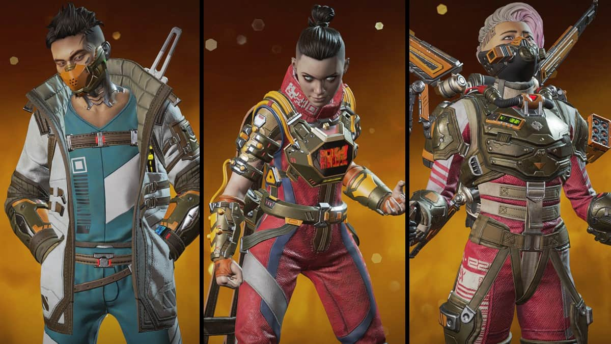 All new Legend skins in the Unshackled Event for Apex Legends - Pro ...