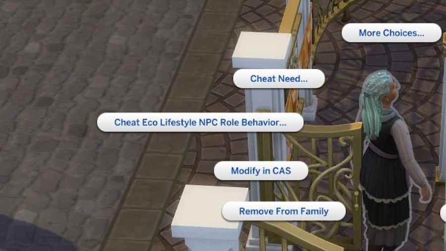 How to edit townies using the cas.fulleditmode cheat in The Sims 4