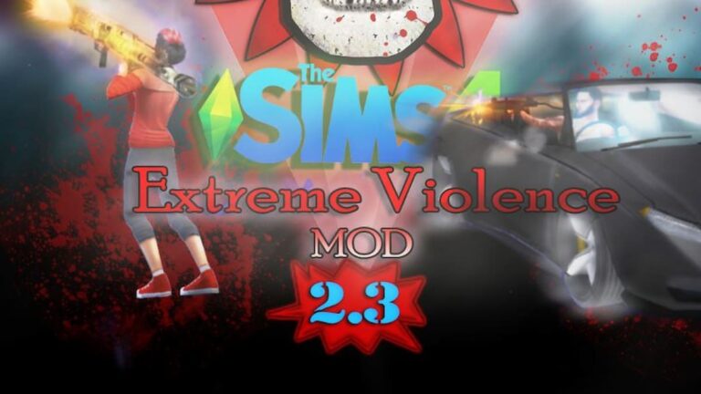 The Sims 4 extreme Violence mod 1.6 download