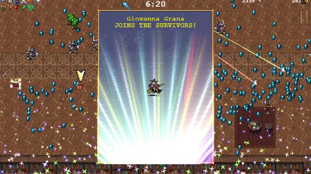 How to unlock Giovanna Grana in Vampire Survivors - Pro Game Guides