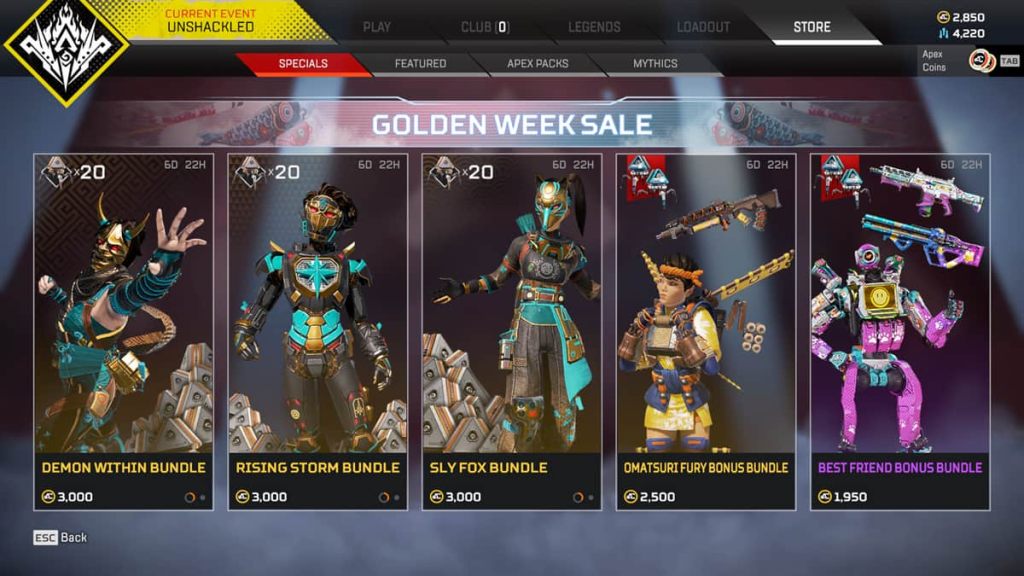 Golden Week Sale 2022