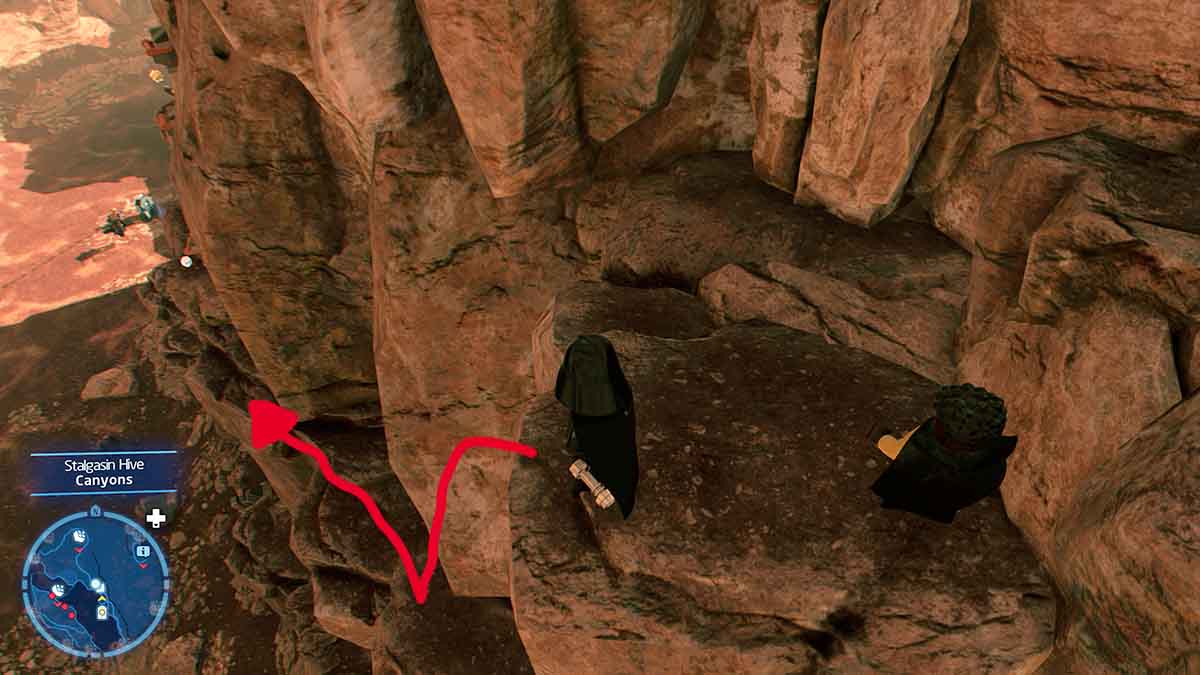 How to get the Datacard in Stalgasin Hive in LEGO Star Wars Skywalker