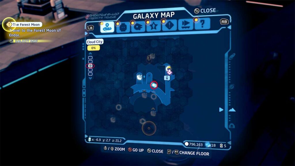 How to get the Datacard in Cloud City in LEGO Star Wars Skywalker Saga