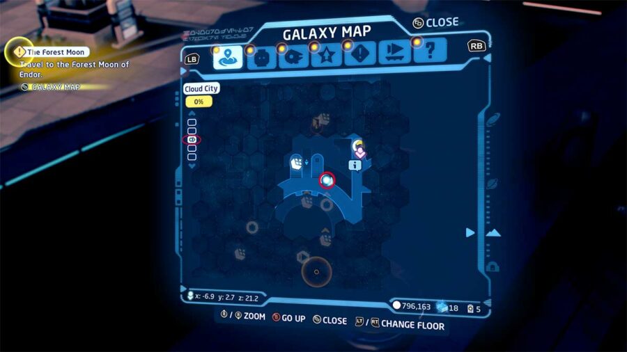 How to get the Datacard in Cloud City in LEGO Star Wars Skywalker Saga